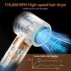 7 In 1 Multi Styler Ionic Hot Air Brush1400W BLDC Motor High Speed Hair Dryer One Step Hair Straightening Curling Air Styler