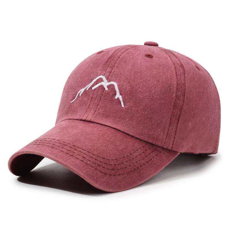 Vintage Men Baseball Cap Women Outdoor Embroidered Mountain Cap