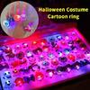 Dekorace na párty Připravené Svítící Halloweenské Prsteny Vytvářejte Elegantní Designy s Jasnými Dlouhotrvajícími Barvami Denní Ležérní Nošení