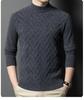 Pierre Cardin Men's Merino Wool Cable Knit Sweater