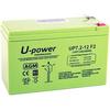 Batterie Plomb AGM 12V 7.2Ah - Master U-Power - MU-UP7.2-12F2 - Vert - 15.1 X 6.5 X 1.1 Cm - 1.99 Kg