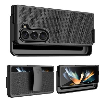 Taşınabilir Kemer Klipsi Tutucu Zırh Vaka Samsung Galaxy Z Fold 5 Fold5 Fold 4 3 Fold4 Fold3 5G Zfold5 Telefon Aksesuarları Kapak
