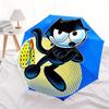 1pc Felix Cat Automatic Open Umbrella - 8-Rib Compact Foldable Design, Durable Fabric for Casual & Fashion Use074