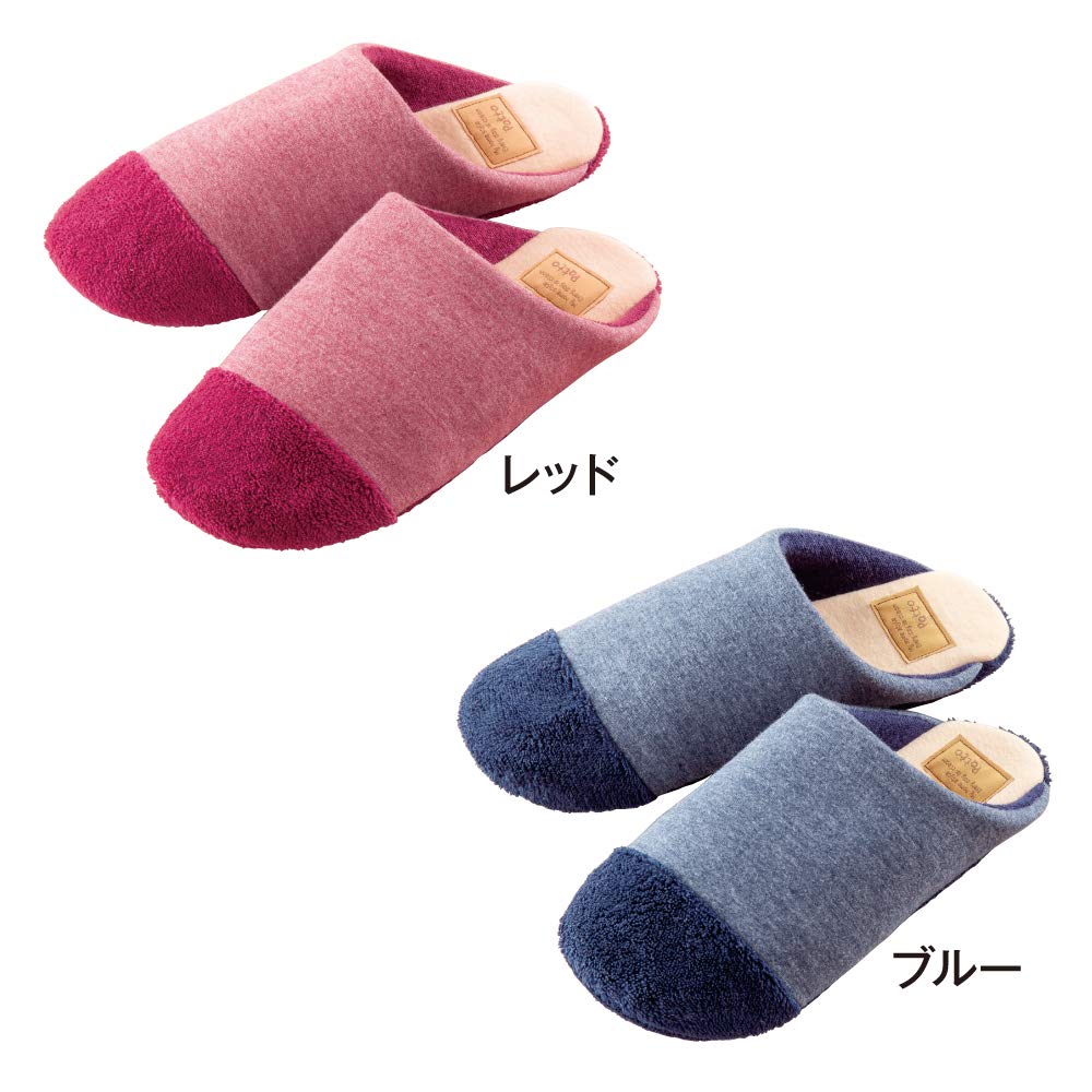 Alphax Patto Cleaning Washable and Wringable with Size Slippers, Mop, Blue, 23.0-25.0cm, AP-622413