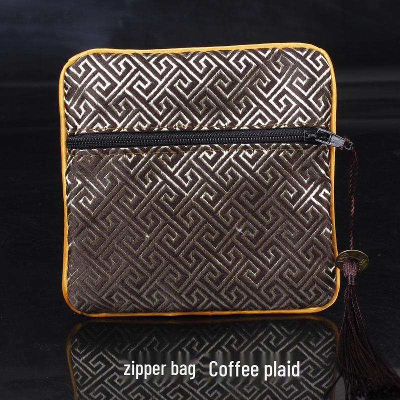 Chinese Osmanthus Embroidered Silk Brocade Sachet - Ethnic Style