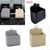 Leder Auto Lüftungsschlitz Aufbewahrungstasche Kreativ Cartoon Multifunktional Telefon Münz Organizer Box