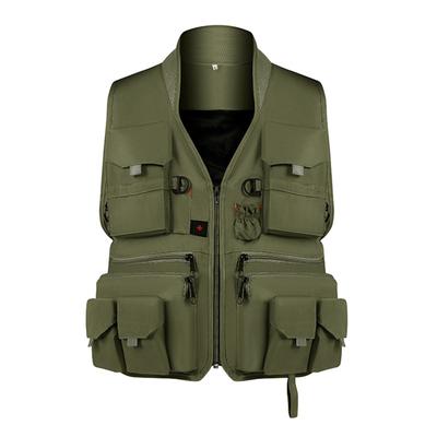 Men's Outdoor Multi,Pocket Vest Photography Fishing Breathable Comfortable Vest