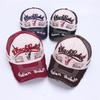 Hot Sale Unisex Baseball Cap Vintage Cap Letter Embroidery Baseball Cap Cow Head Pattern Men And Women Outdoor Trucker Hats