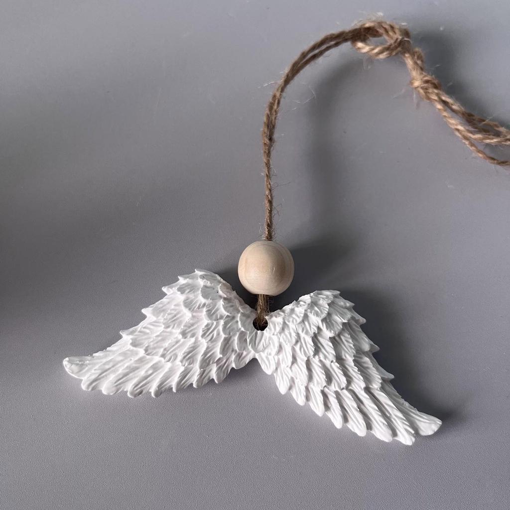 Flügelanhänger Silikonform zur Schmuckherstellung Lebensmittelecht Flexibel Wiederverwendbar Bastelwerkzeug mit künstlerischem Flügeldesign