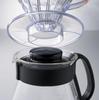 HARIO V60 Range Server 360ml For Cups Black Coffee Server Heat Resistant Glass Made In Japan 1~3 XVD-36B