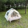 Mongolian Yurt Outdoor Tent: Automatic Setup, Sun/Rain/Insect Protection, Fits 3-4 People