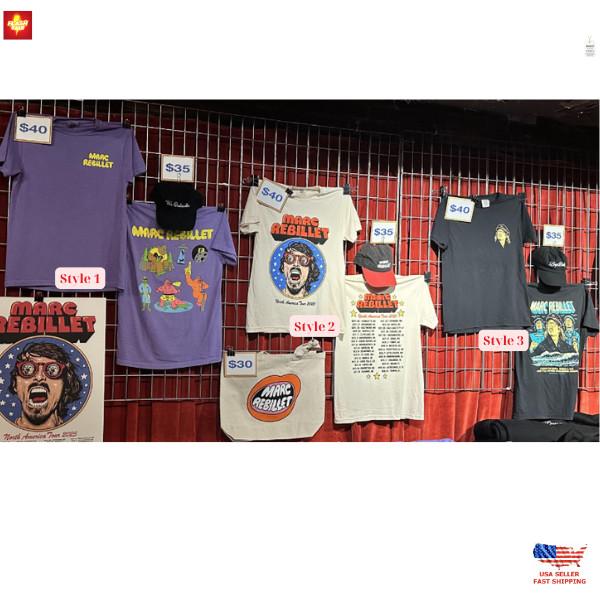 Marc Rebillet North America Tour 2025 T-Shirt Concert Merch Unisex Fan Gift Tee Unisex T-Shirt M