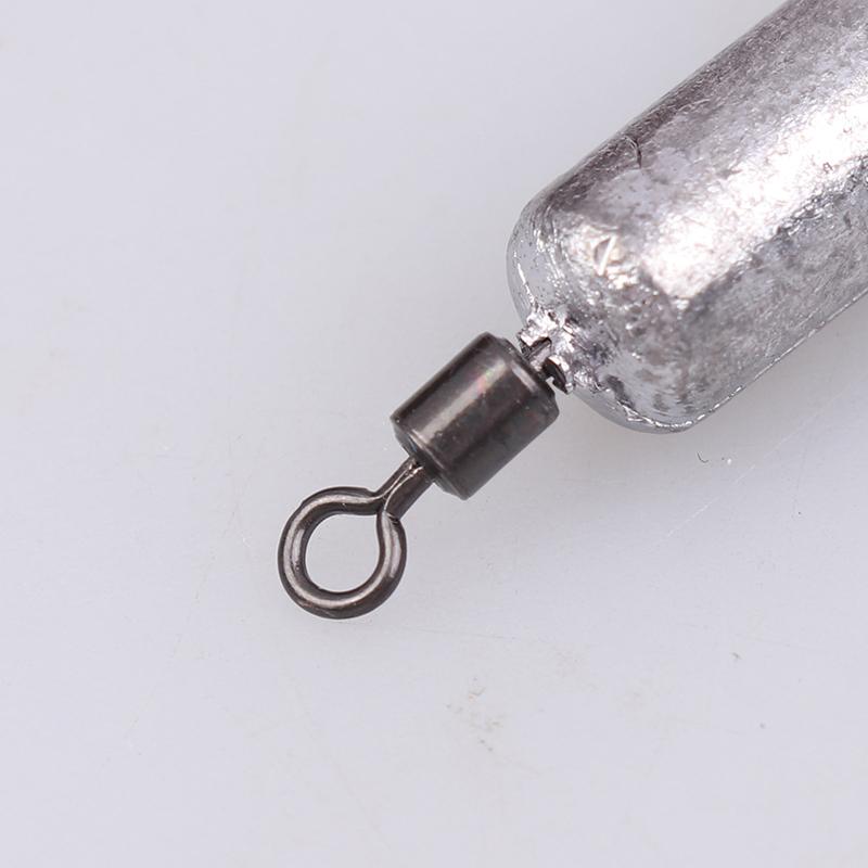 10Pcs/Lot Fishing Weight Sinkers 3.5G 5G 7G 10G 14G Soft Bait Sinker Bass Fishing Tackle Accessories Line Sinkers Hook Connector