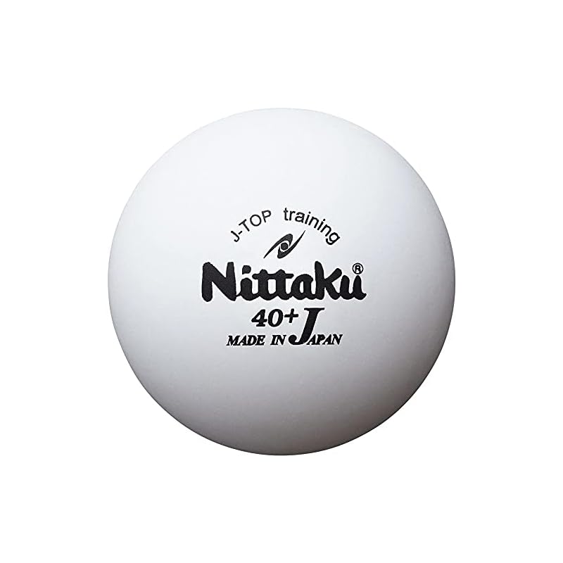 Nittaku Table Tennis Practice Balls, Japan Top Training Balls, 6-pack, NB1360
