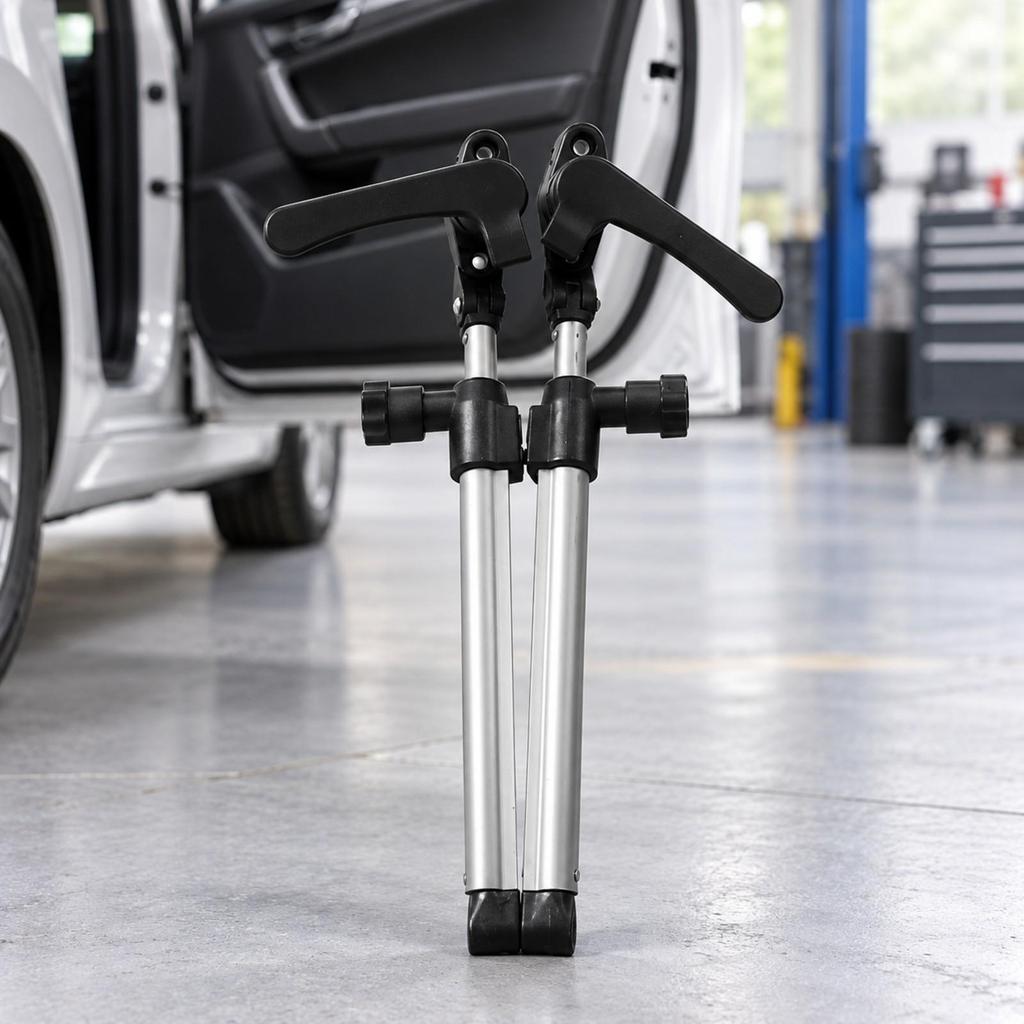 Automotive Window and Door Brace Rod Lever Lock Hold with Adjustment