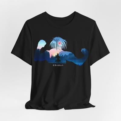 Eren Yeager Anime Graphic Tee, Attack On Titan T-Shirt, Unisex Short Sleeve Top,