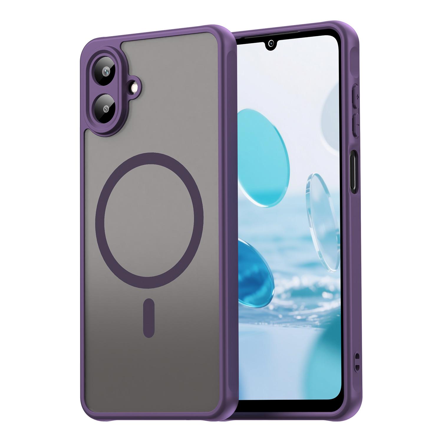 Samsung Galaxy A07 4G Magsafe Phone Case,Magnetic Shockproof Magsafe Phone Case,Bumper Hybrid Cover for Samsung Galaxy A07 4G