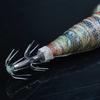5PCS Multi-color Glow Squid Jig 5.8G/8CM Horizontal Egi Wood Shrimp Bait Artificial Lure for Squid Octopus Fishing Jukkumi