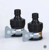 2/20PCS 1/2" BSP Threaded Tap Adapter, Quick Connectors for Garden Hose, Irrigation Pipe Fittings for Home Gardening