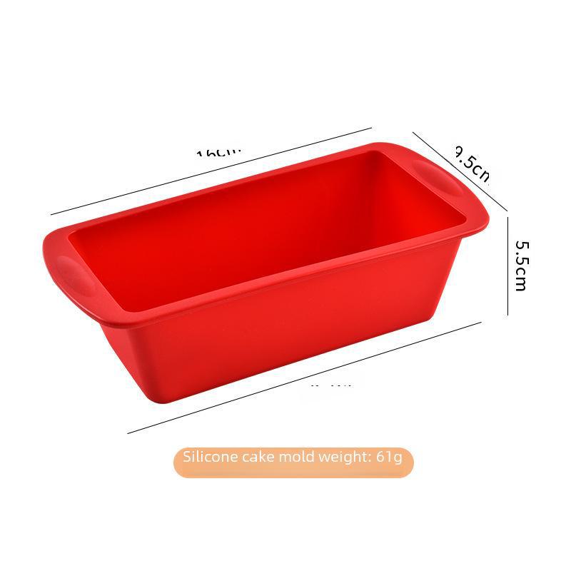 Rectangular DIY Silicone Baking Mold with Double Ears - Toast and Bread Mold