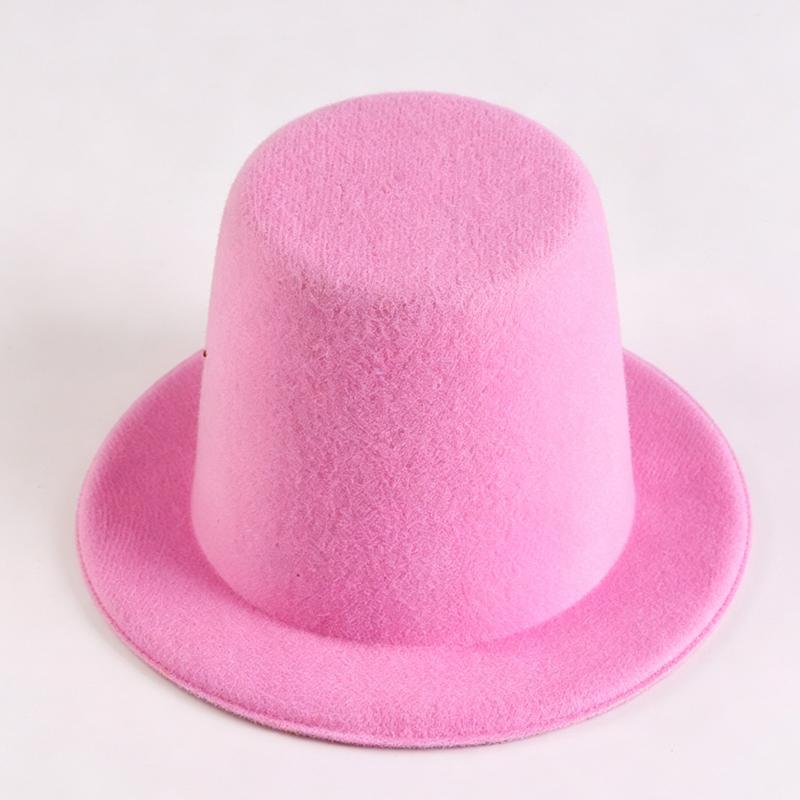 New Small Miniature Top Hat Gothic Lolita Embryos Diy Craft Hats Formal Holiday Bottle Covers Snowman Costume Accessories Party