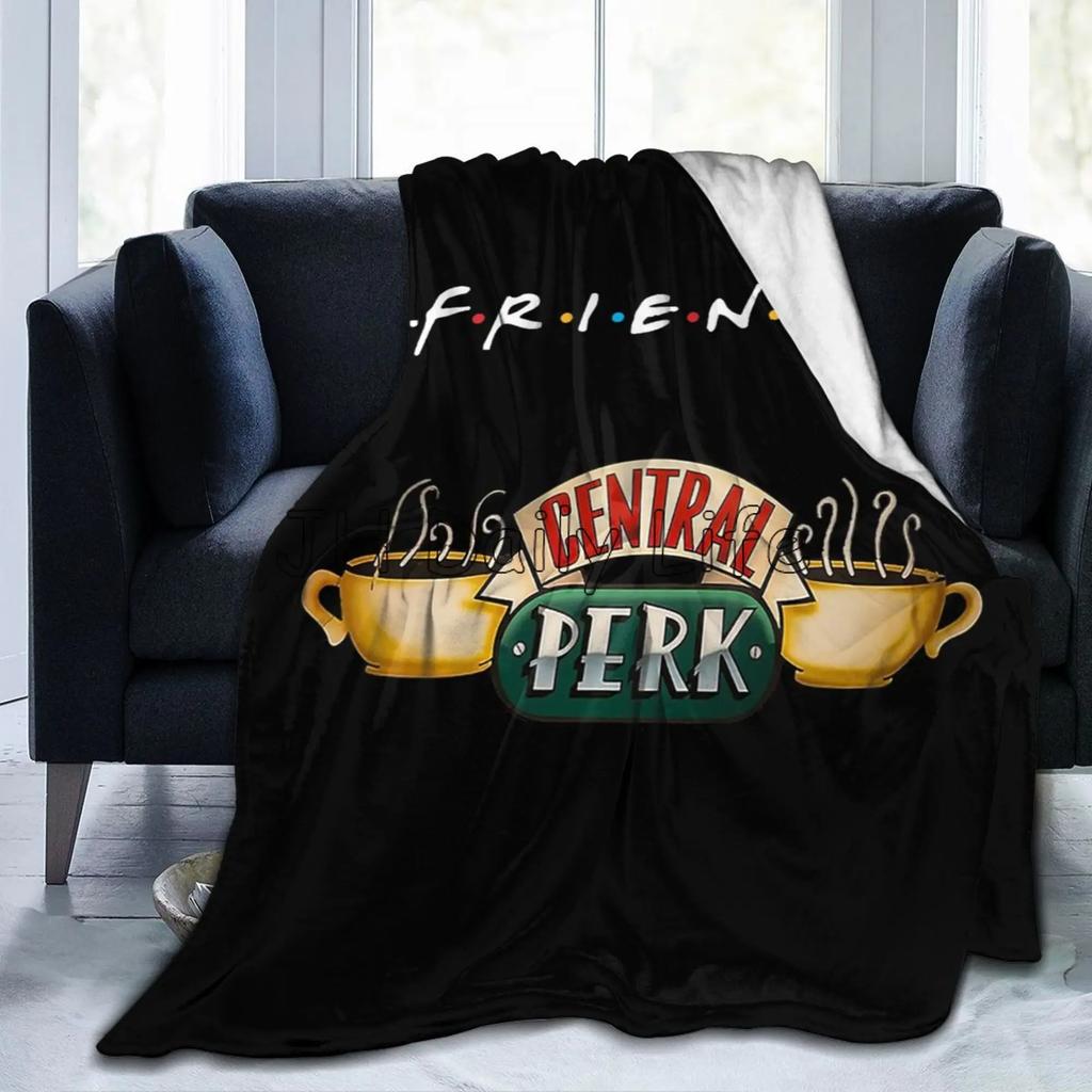 Classic Tv Show Sherpa Flannel Blanket The Office Gifts for Women Soft Cozy Warm Lightweight Blanket for Home Living Room Decor