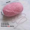 4 Stück buntes Polyester-Wimperngarn-Set - Flauschiges Bastelgarn zum Häkeln, DIY-Handstrickzubehör, Großpackung 400g