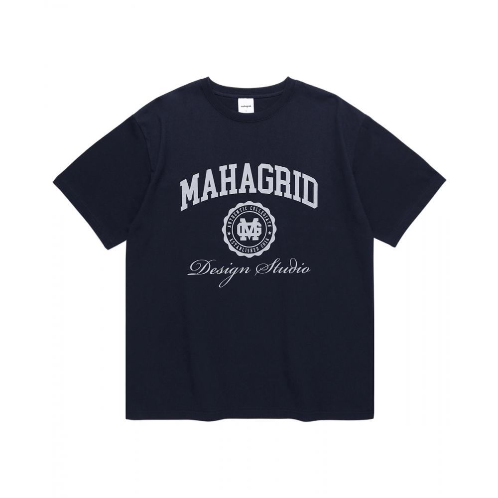 

ФУТБОЛКА С ЛОГОТИПОМ MAHAGRID AUTHENTIC NAVYMG2CMMT532A