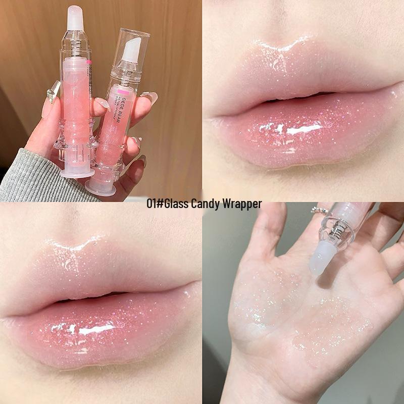 Gege Bear Honey Lip Serum: Moisturizing, Nourishing, Fades Lip Lines, Lightweight, Non-Sticky, High-Value Color Makeup.