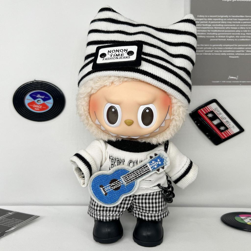 17cm Labubu Doll Clothing Set for 3.0 and First/Second Generation Sitting Party Blind Box Skirt