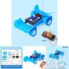 Self Made Wireless Remote Control Racing Car Model Assembly Set Kid Puzzle Toy For Children Educational Physics Kit