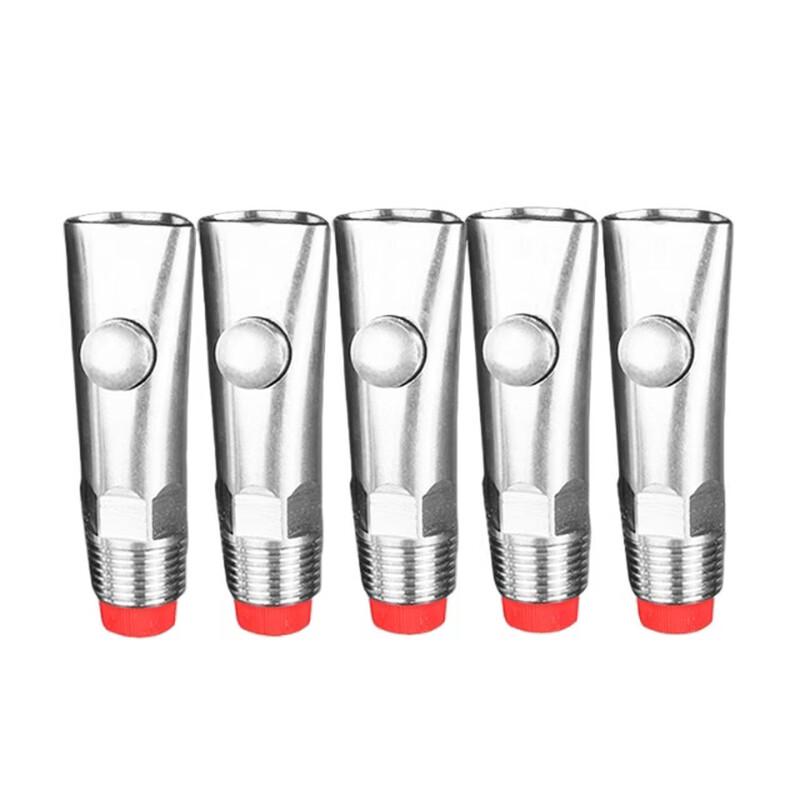 Stainless Steel Nipple Water Drinker for Livestock (10-Pack)