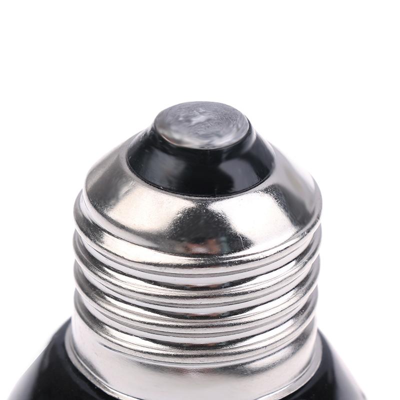 1 buc 220-240V Lampă de încălzire cu infraroșu îndepărtat Ceramică neagră E27 Bec încălzitor pentru animale de companie Incubator Pui Broască țestoasă Șopârlă Reptilă Lumină 20-80W