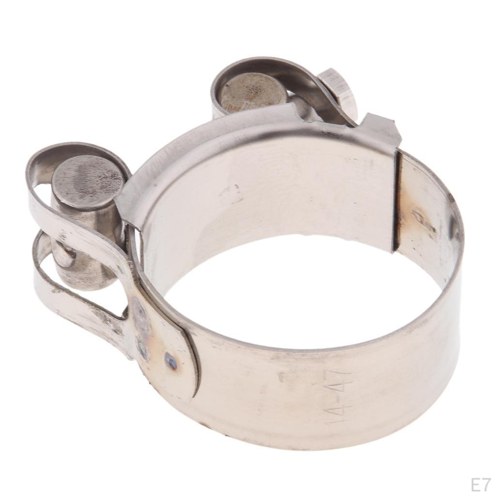Durable Stainless Steel Motorcycle Exhaust Clamp - Choose from Various Sizes