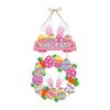 Modifiable Spring Paper Door Art Contains 4 Designs Easter Party Supplies Home Accessories For Creative Seasonal Decors
