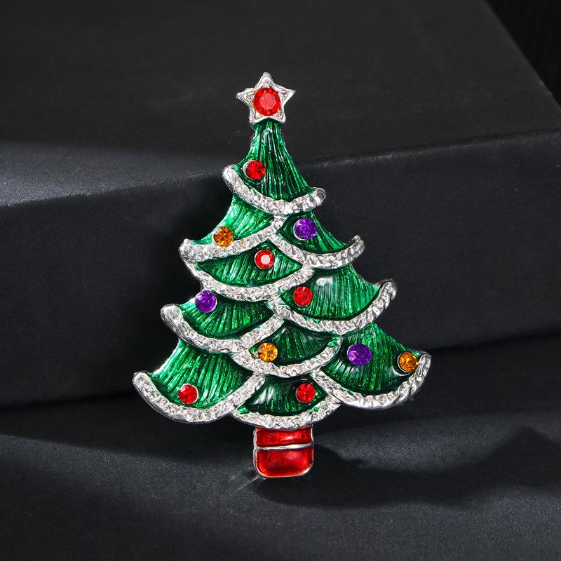 Christmas Tree Female Ins Christmas Brooch