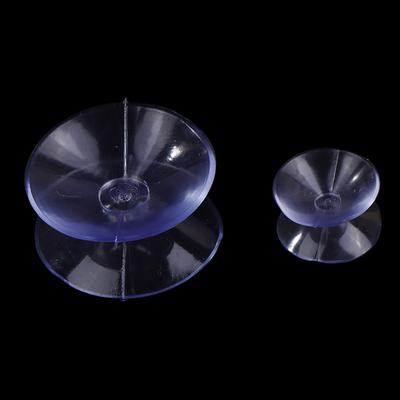 20Pcs Double Sided Plastic Suction Cup Vacuum Non-Slip Clear Sucker Pad For Glass Car Window Table Top Spacer Diy Soap Holder