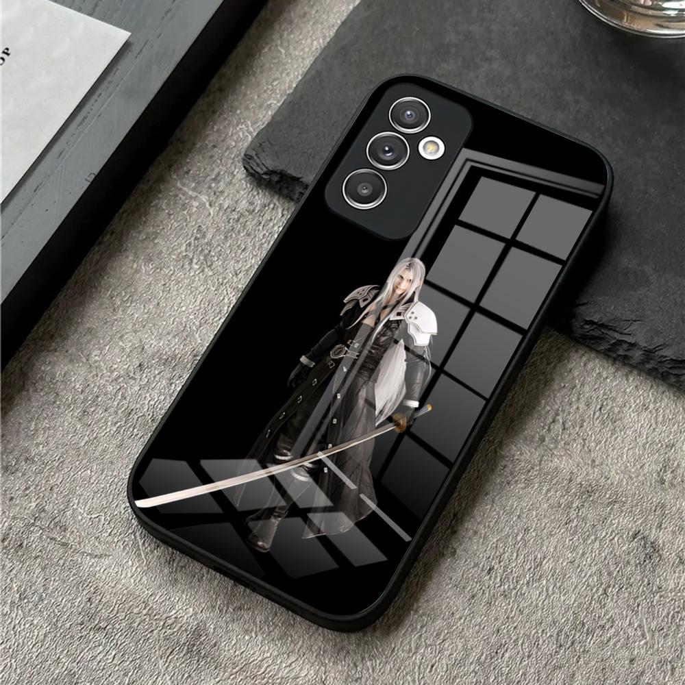 

Final Fantasy Sephiroth Phone Case For S25 Ultra Samsung S26 S23 S24 Plus S22 S20 S21 Fe A54 A34 A53 A16 Glass Cover Samsung s26Plus
