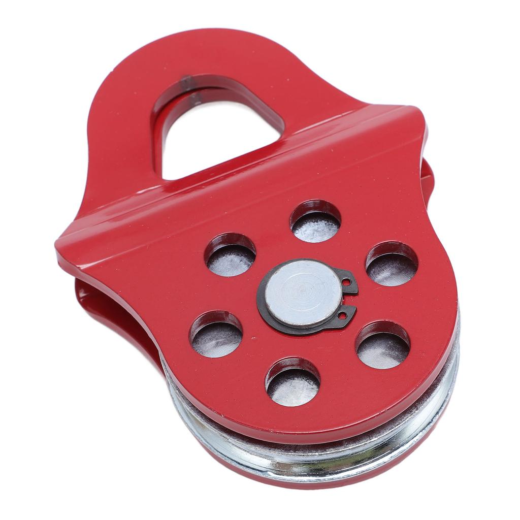 Winch Snatch Block Alloy Steel High Load Bearing Large Area Sliding Heavy Duty Towing Pulley Block