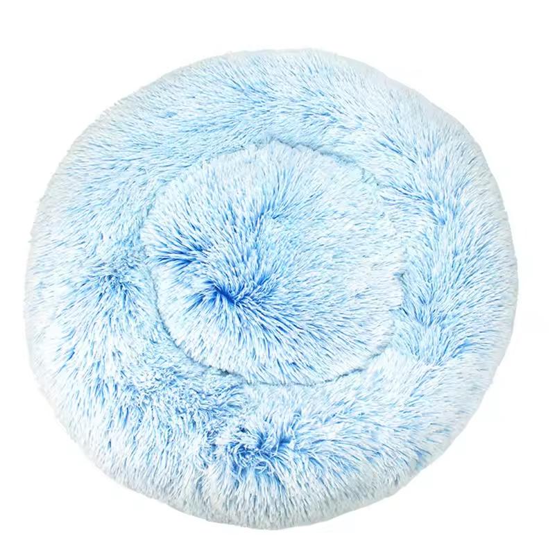 2021 Custom Modern Portable Cat & Dog Bed Indoor Eco-Friendly Fluffy Plush Soft Solid Pattern Camping Small Sizes