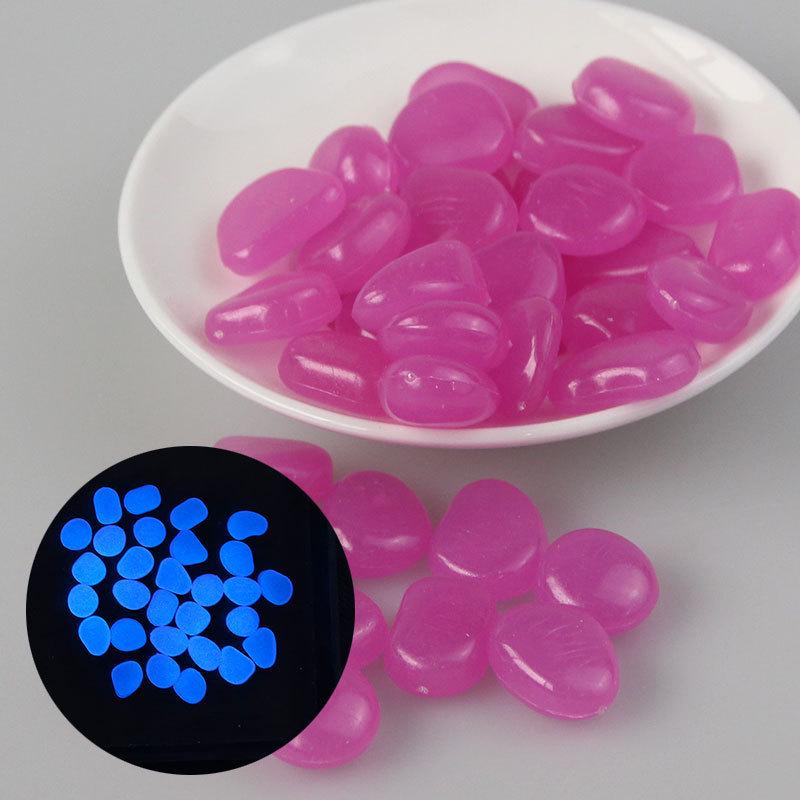 Fluorescent Pebbles for Aquarium & Garden Landscaping