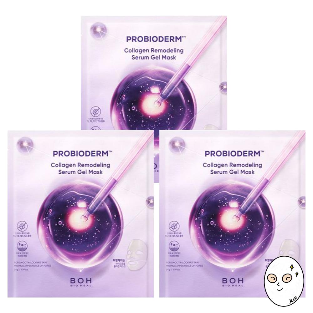 BIOHEAL BO Probiotoderm Collagen Remodeling Serum Gel Mask – 34g