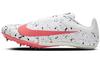 Zoom Rival S 9 Paint Splatter White Crimson Jade Men's Sneakers