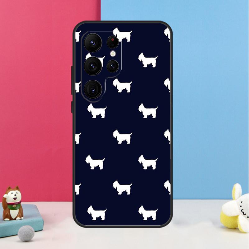 Schnauzer Puppy Dog Case For Samsung Galaxy S26 S25 S24 S20 S21 S22 S23 Ultra S10 Plus S25 FE Back Cover Shell