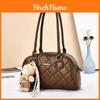 Pu Material Crossbody Bag For Women With Zipper Closure And Interior Pocket For Daily Use