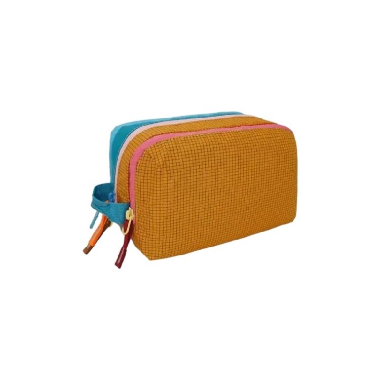 Fashionable Tear Resistant Nylon Cosmetics Holder Suitable For Professionals And Students жёлтый