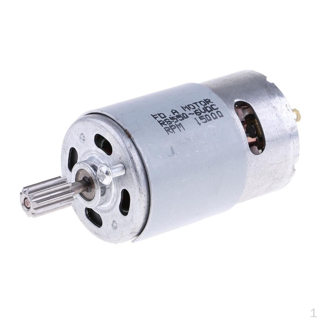 

Електродвигун підходить для дитячого автомобіля 6V 550 10 Tooth 8.5mm