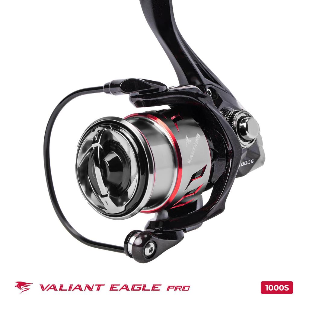 KASTKING Valiant Eagle PRO Spinning Reel 1000 Max Drag 6kg for Stream Trout and Eagle PRO - Ultra-lightweight 137g, 10+1BB, [Suitable Fishing,