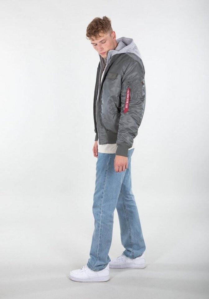 Зимняя куртка Alpha Industries MA-1 D-Tec Hood Bomber Jacket (183110) винтажно-зеленый