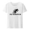 Funny Tee Tops No Balance T-Shirt  Novelty Comfortable Roupas Graphic Printed Clothes Men Clothing Creative Graphic T Shirts